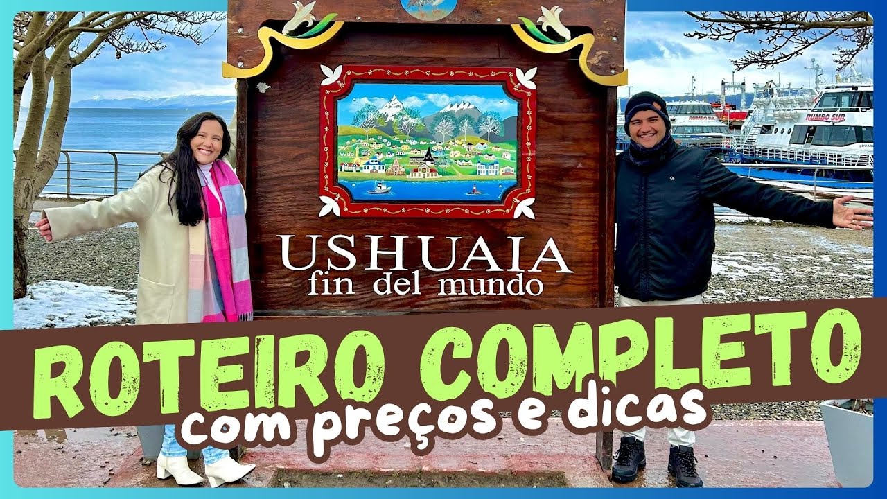 USHUAIA NO INVERNO: quanto custa uma viagem pro FIM DO MUNDO na Patagônia Argentina｜COM PREÇOS