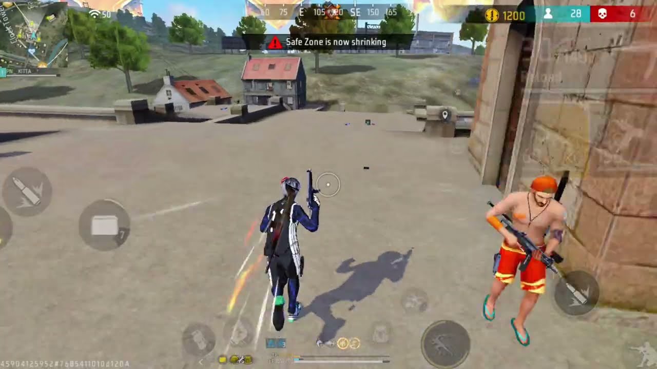 FREE FIRE 🔥 ENTIRE PEAK FARMING THE KILLS  || two finger gameplay in Android mobile 📲.. #trending 