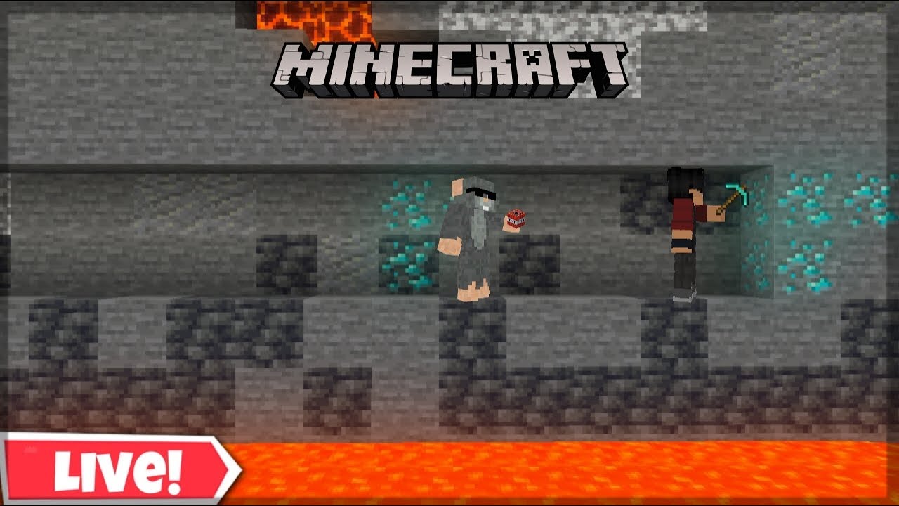 LIVE DE MINECRAFT COM OS INSCRITOS