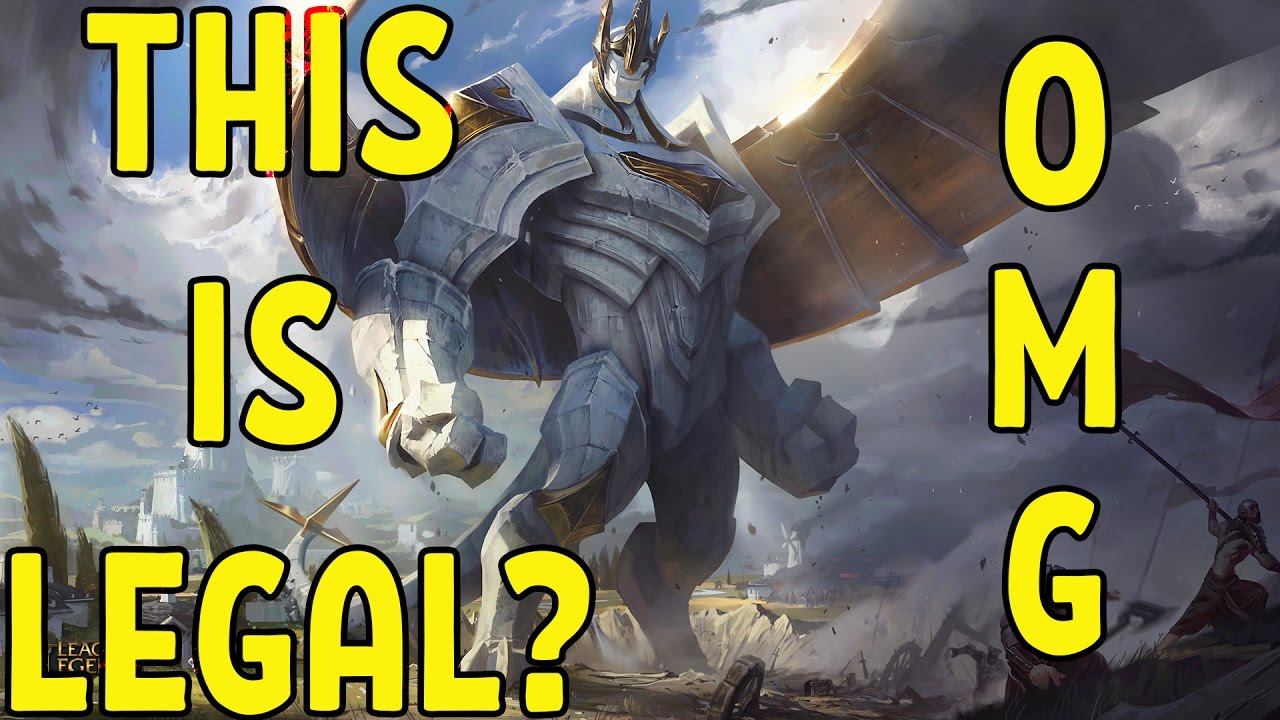 ( montage ) THE AMAZING NEW GALIO COLOSSUS! UNBELIEVABLE NEW HERO!