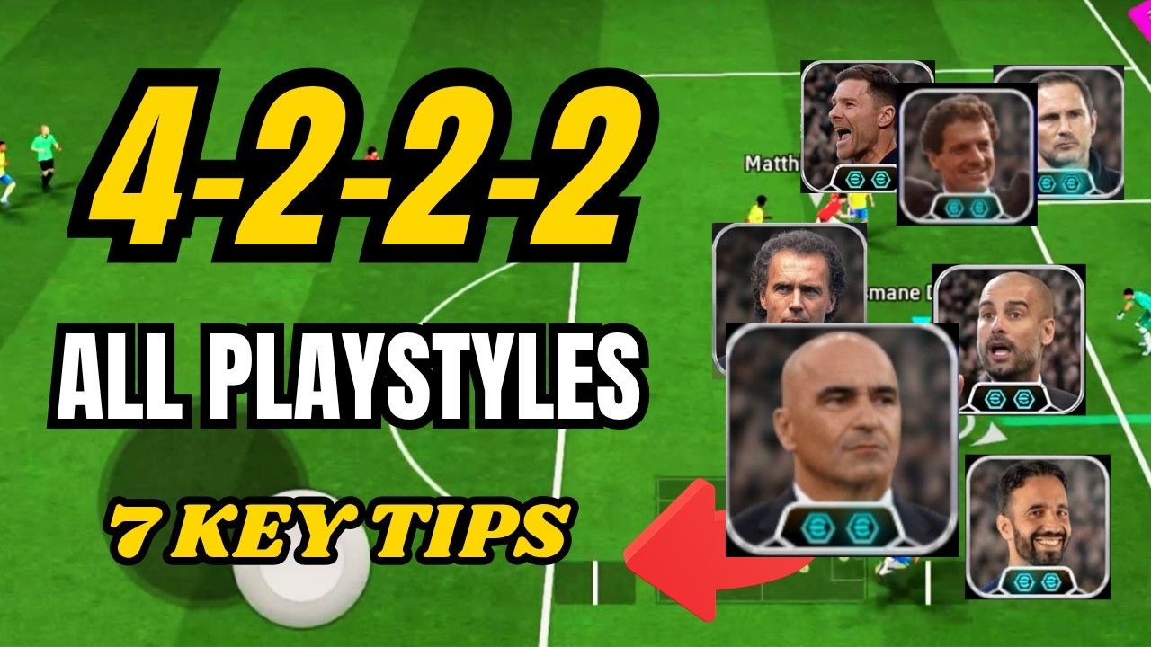 Хватит проигрывать! Почему 4-2-2-2 &mdash; лучшая схема в eFootball 2027