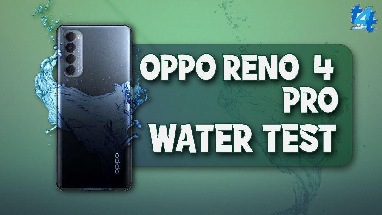 OPPO Reno 4 Pro Water Test | Sound - Camera & Charging Tested after WaterProof Test | Tech4Test
