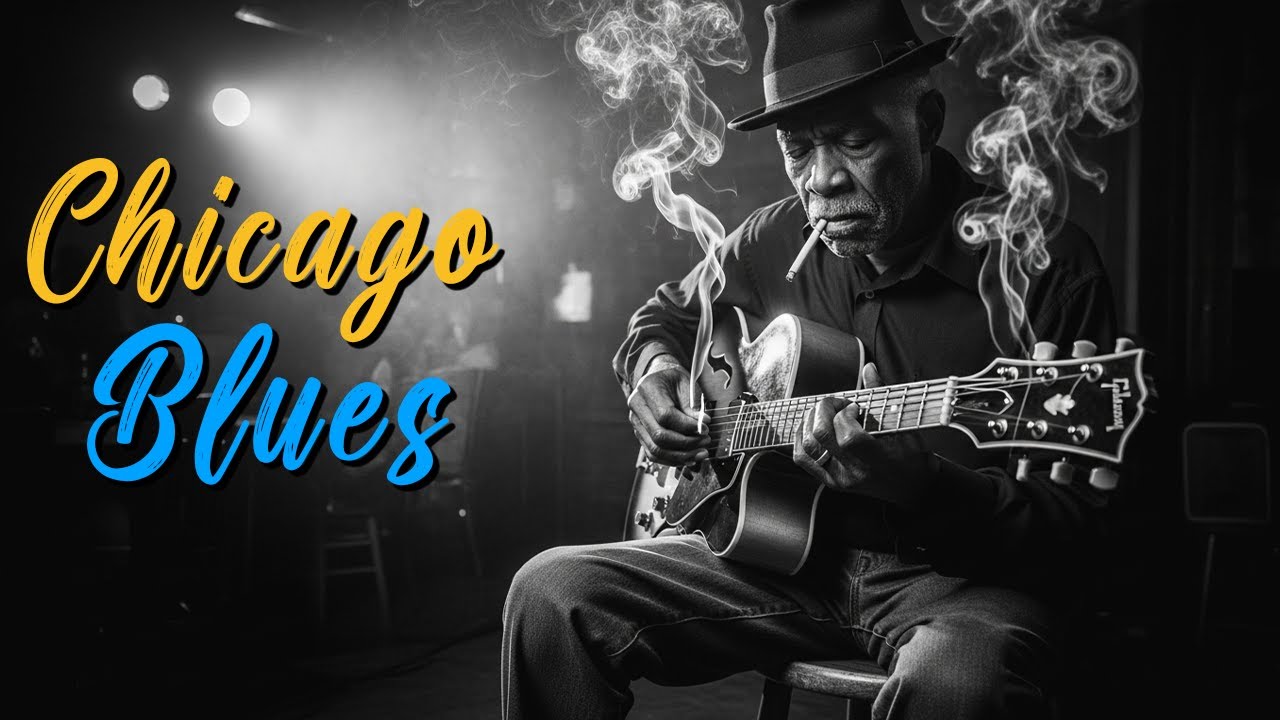 Bare Soul 🕯️ Chicago Blues for Relaxing Acoustic Nights | Midnight Blues Voice