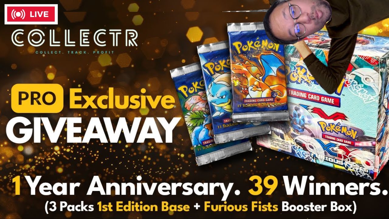 1st Ed Base Set Pack GIVAWAY STREAM | Furious Fists Giveaway too!