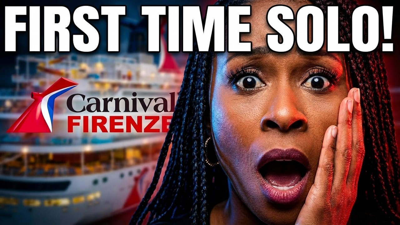 Cruising Solo on The Carnival Firenze… I Wasn’t Ready for This