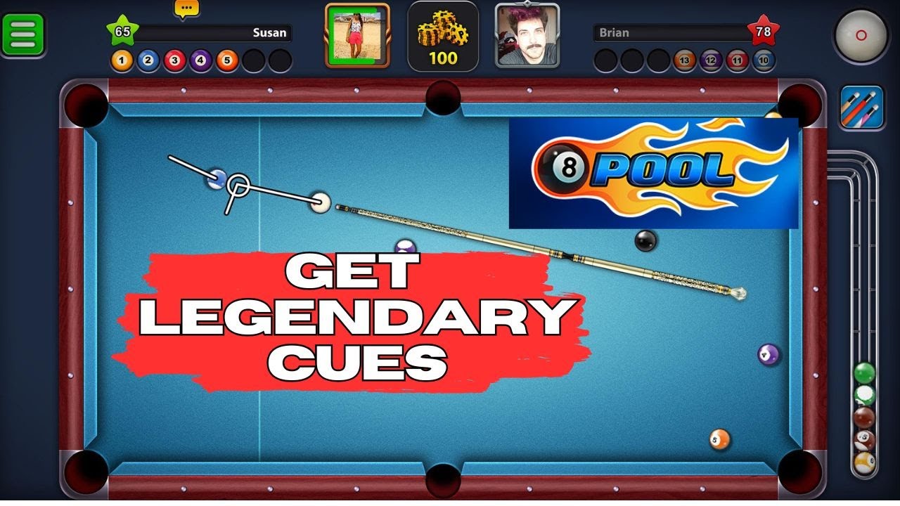 How to Get Legendary Cues in 8 Ball Pool 2024?
