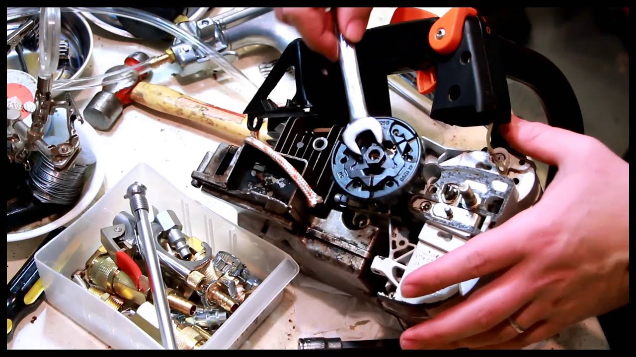stihl ms200t part 5 seals reinstall and pressure testing