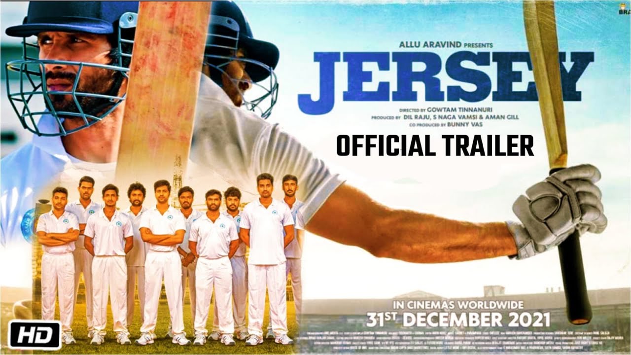 Jersey Official Trailer | Shahid Kapoor | Mrunal Thakur | Sharad Kelkar | Gowtam Tinnanuri