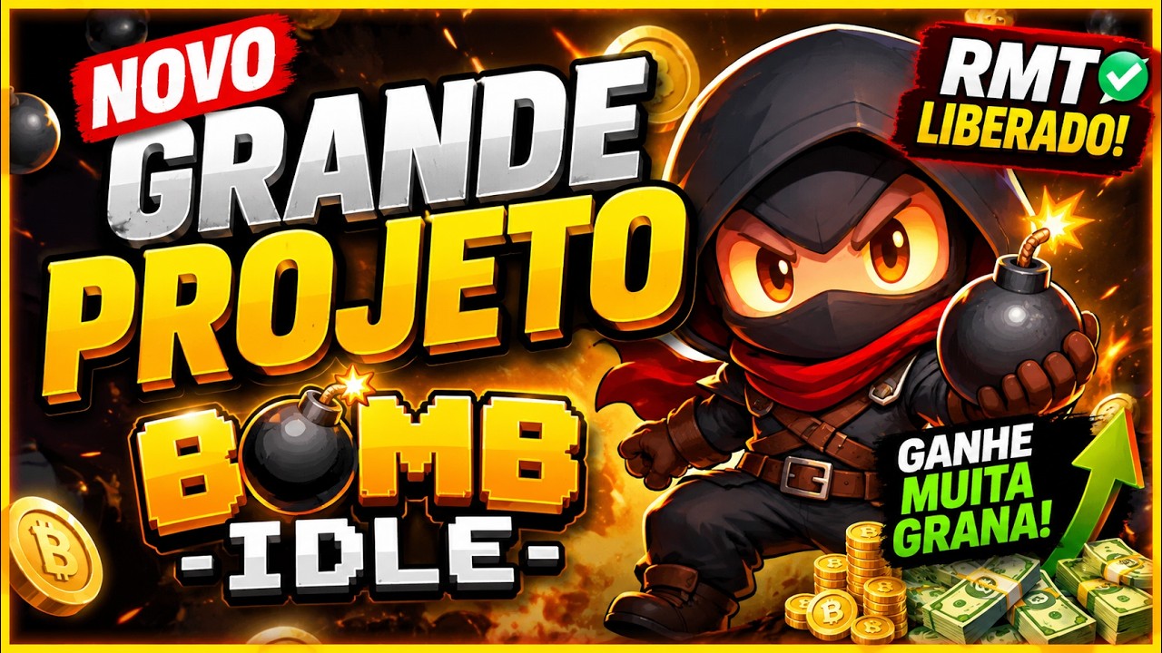 💥 BOMB IDLE: RMT LIBERADO! A NOVA FORMA DE GANHAR DINHEIRO? 💰