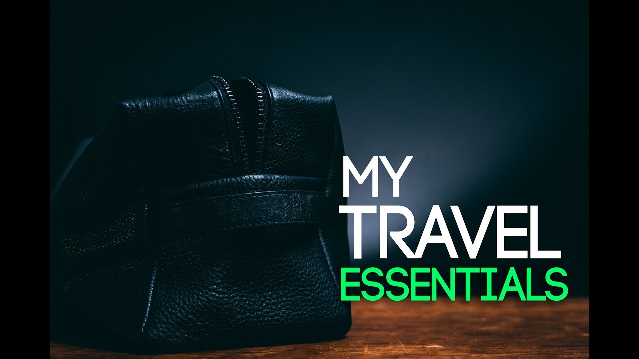 What's In My Dopp Kit? l Men's Travel Grooming Essentials