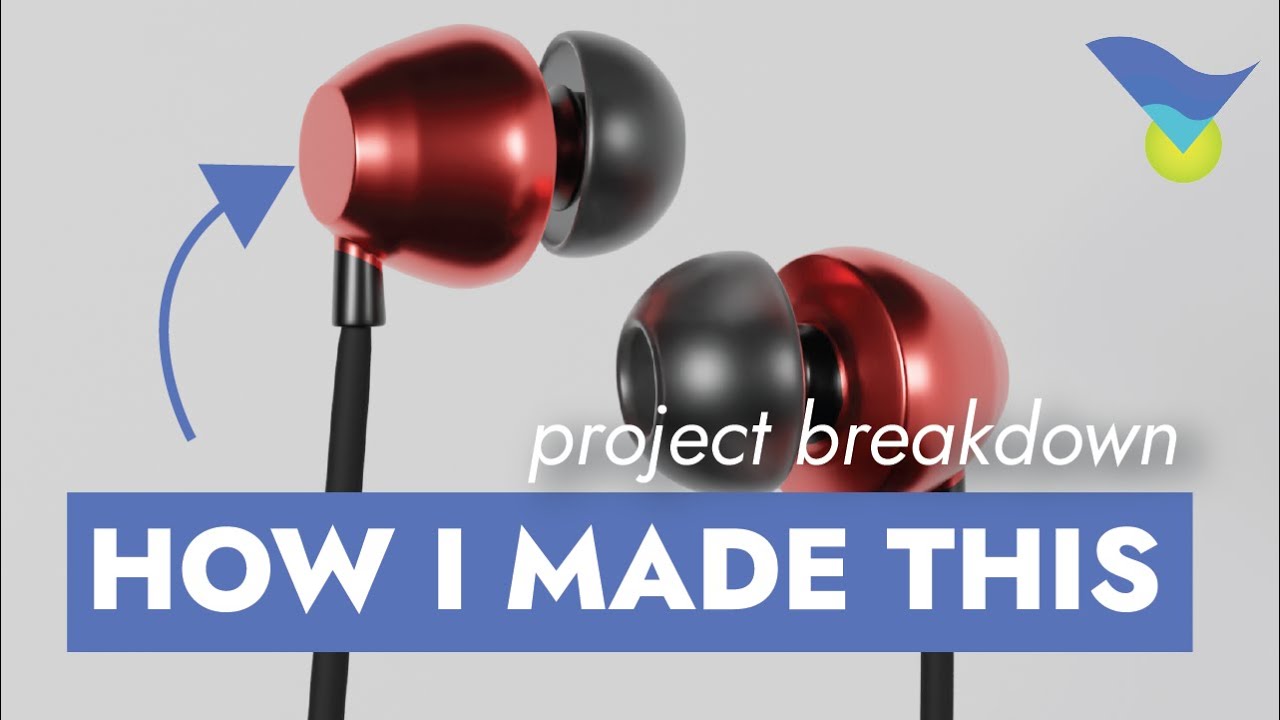 Designing a Neckband Earphone in Blender (Project Breakdown)