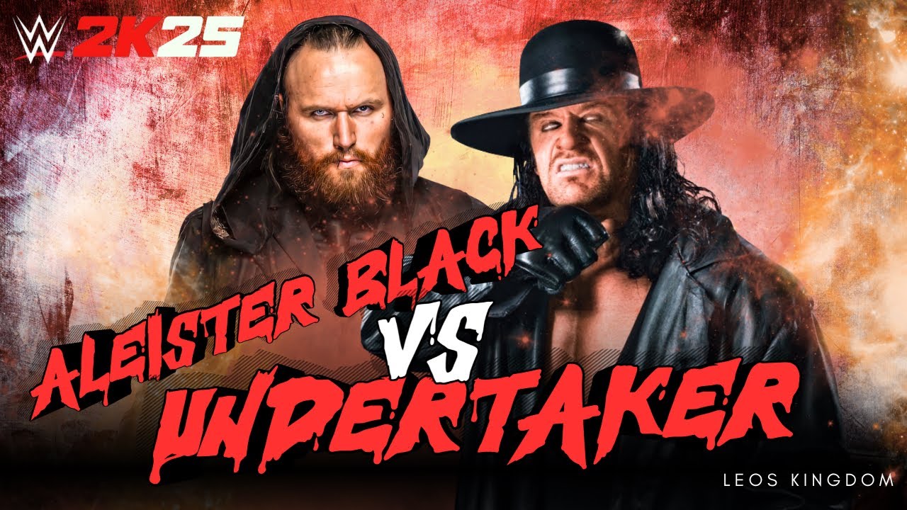 WWE 2K25 - Undertaker VS Aleister Black! DREAM MATCH! 