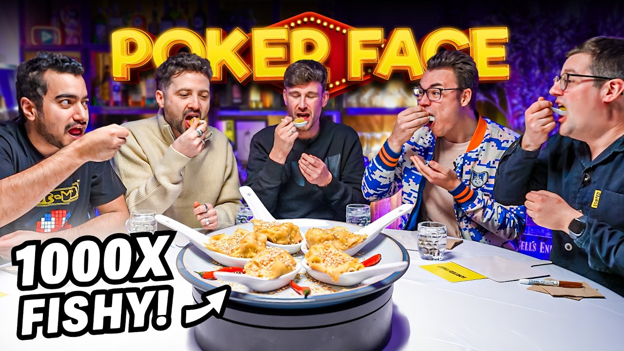 POKER FACE Extreme Food Challenge ft. @The Game Theorists