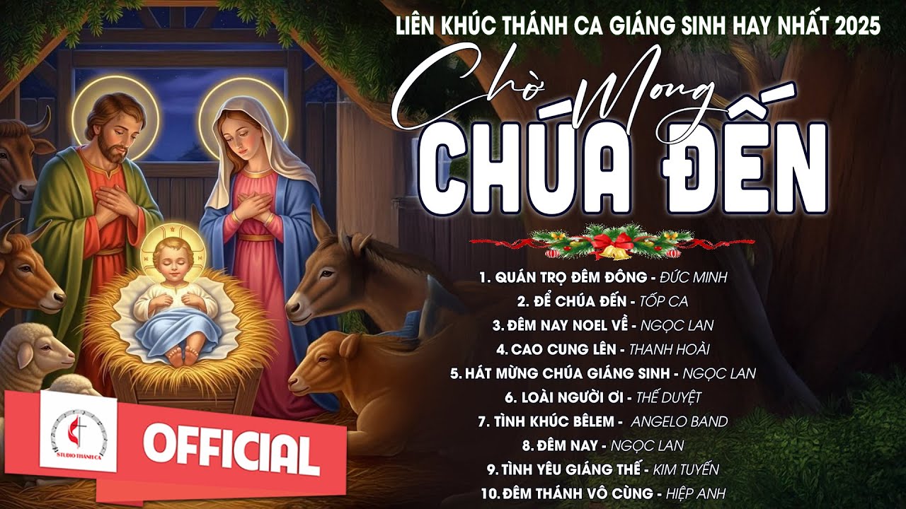 Nhạc Thánh Ca Giáng Sinh 2025 | Chờ Mong Chúa Đến | Những Bài Thánh Ca Giáng Sinh Hay Nhất