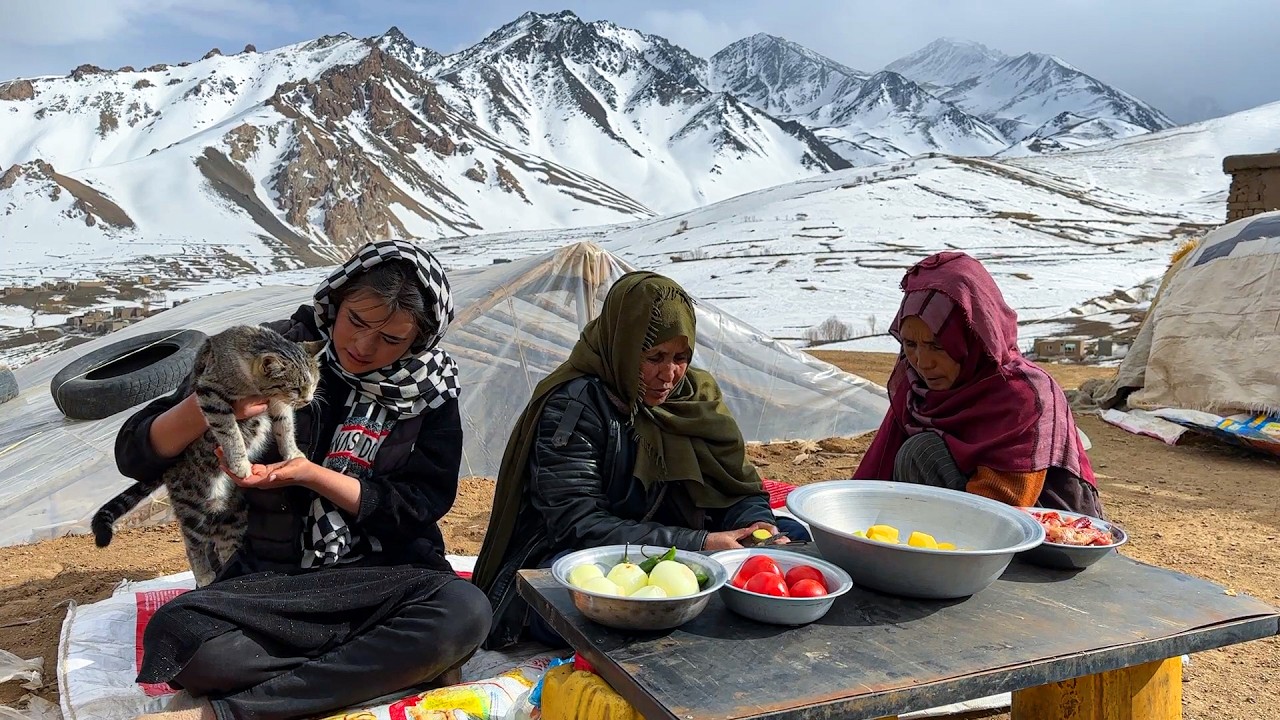 Afghanistan–Pakistan Border Life | Mountain Village During The War Far From Civilization 🏔️🏡❤️