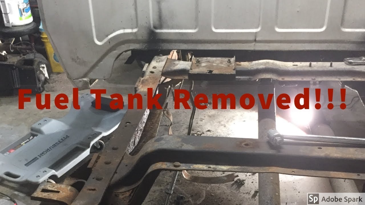 Cummins Fuel Tank Removal