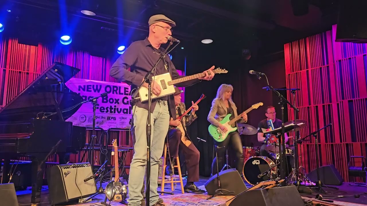Three Strings Down From The Netherlands @ The 2026 New Orleans Cigar Box Guitar Festival 