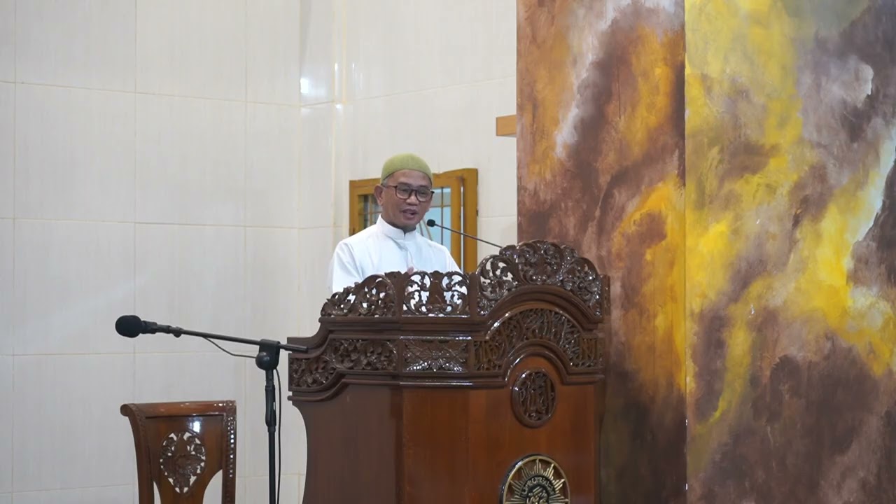 Kultum tarawih malam ke-13 Bersama Ust. H. Abdul Azis, SE.