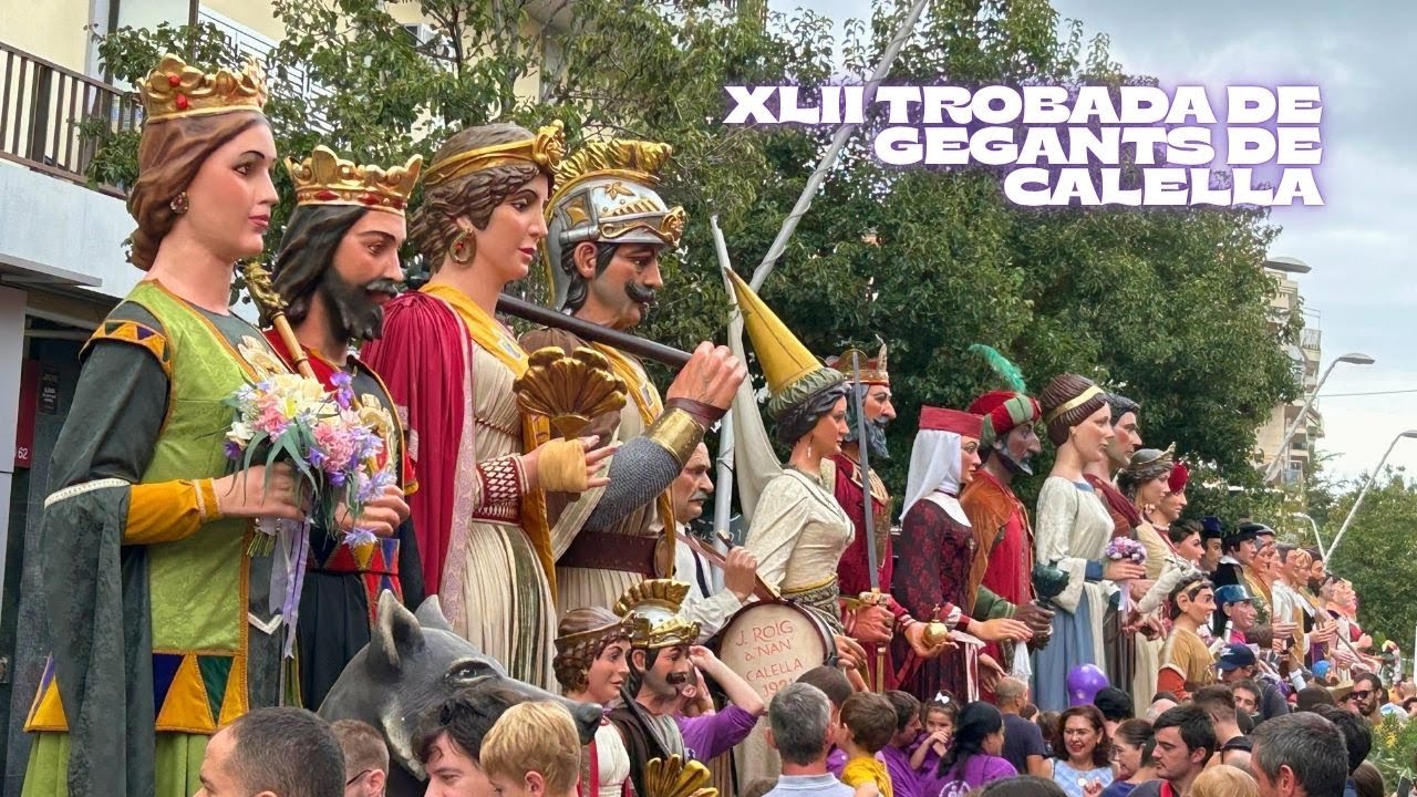 XLII Trobada de gegants de Calella - 90 anys de gegants (21/9/2025)