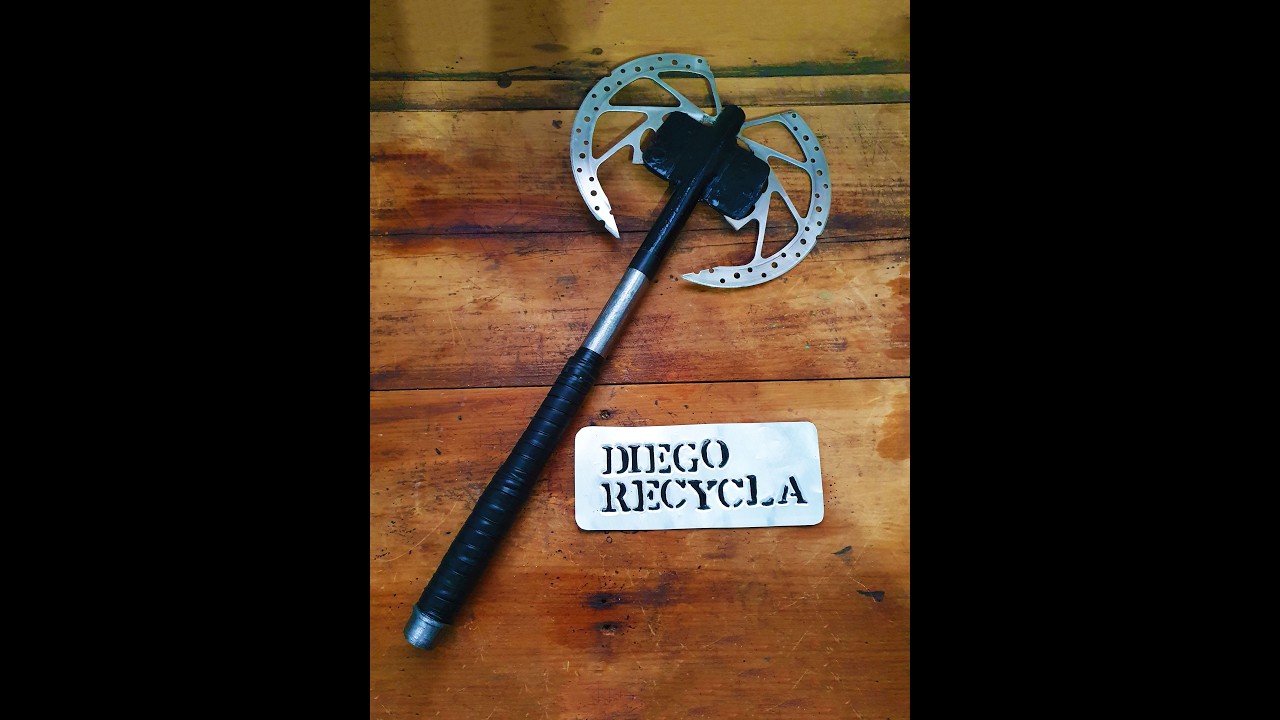 HACHA VIKINGO DE DISCO DE FRENO