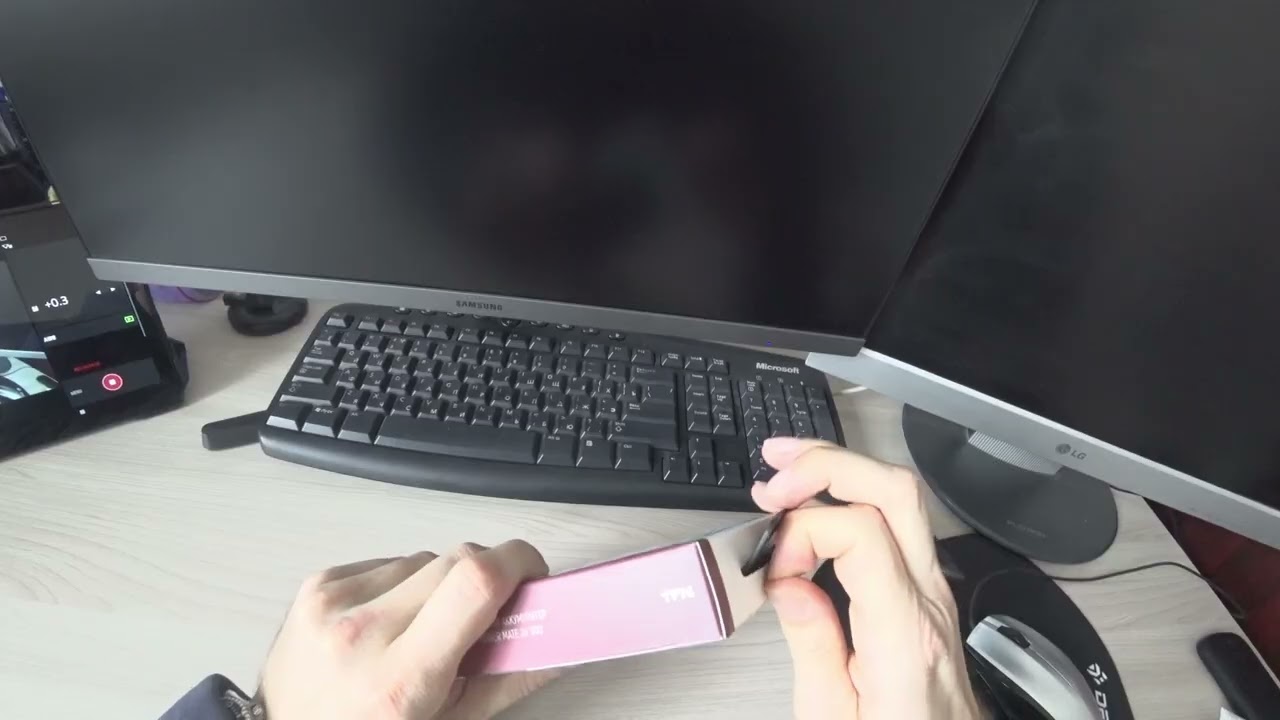 Распаковка внешнего аккумулятора PowerMate 20000 из МВидео