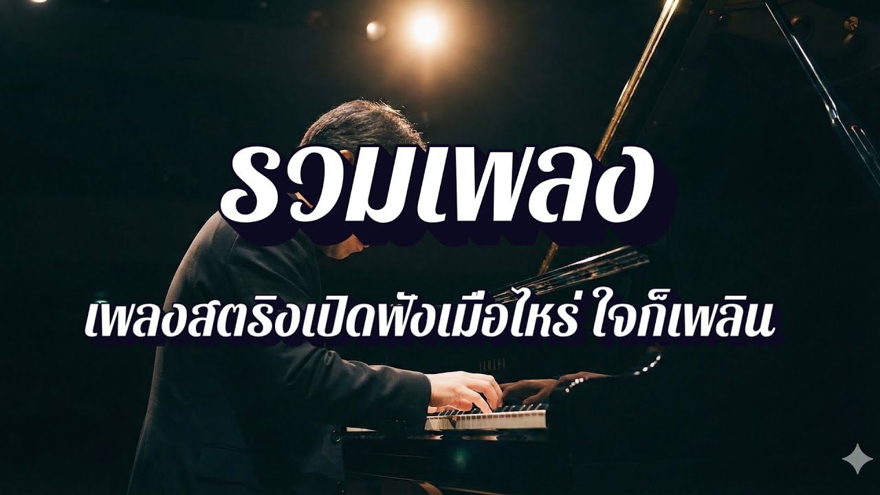 ฟังเพลินสตริง | รวมเพลงสตริง อะคูสติก กีตาร์โปร่ง เพราะๆ EP41