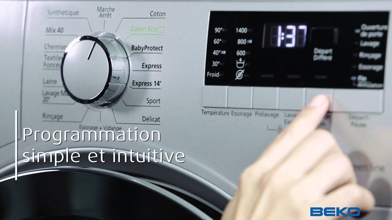 Lave-linge 8 kg Beko