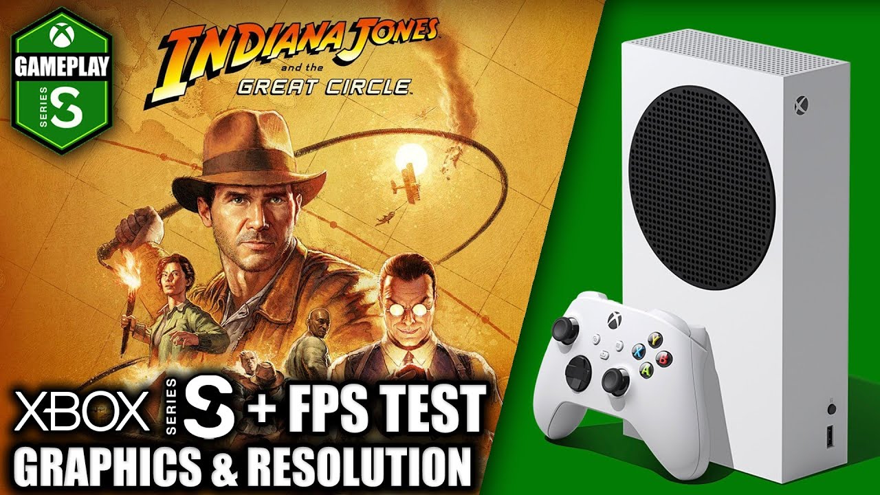 Indiana Jones and the Great Circle - Xbox Series S Gameplay + FPS Test