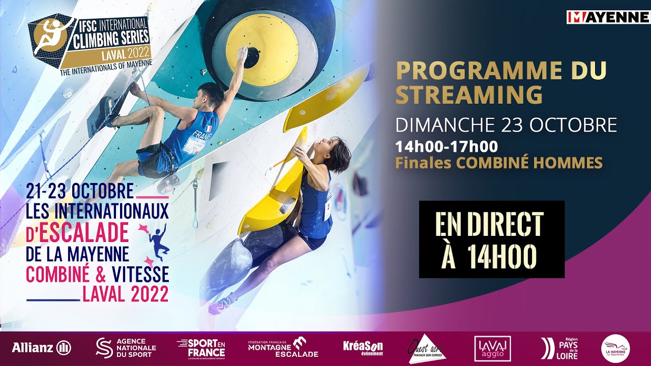 Internationaux d'Escalade de la Mayenne - Finale combiné hommes