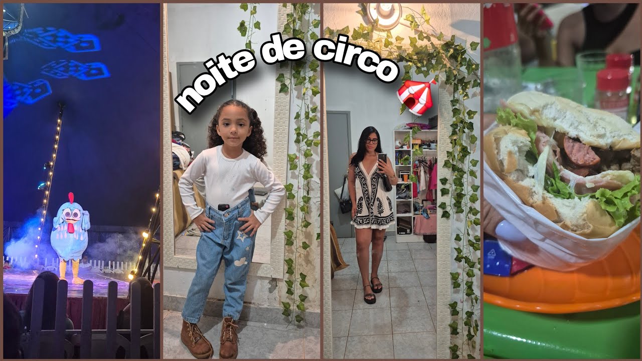 Se arrume comigo para ir ao circo 🎪 ✨️🧸