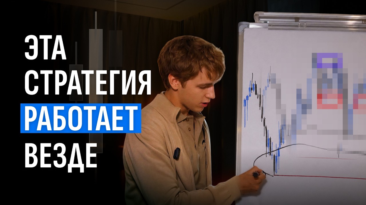 Вся моя торговля - это 3 шага. Показываю на примере