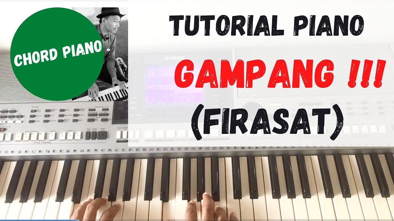 Tutorial piano gampang (Firasat - Marcel)