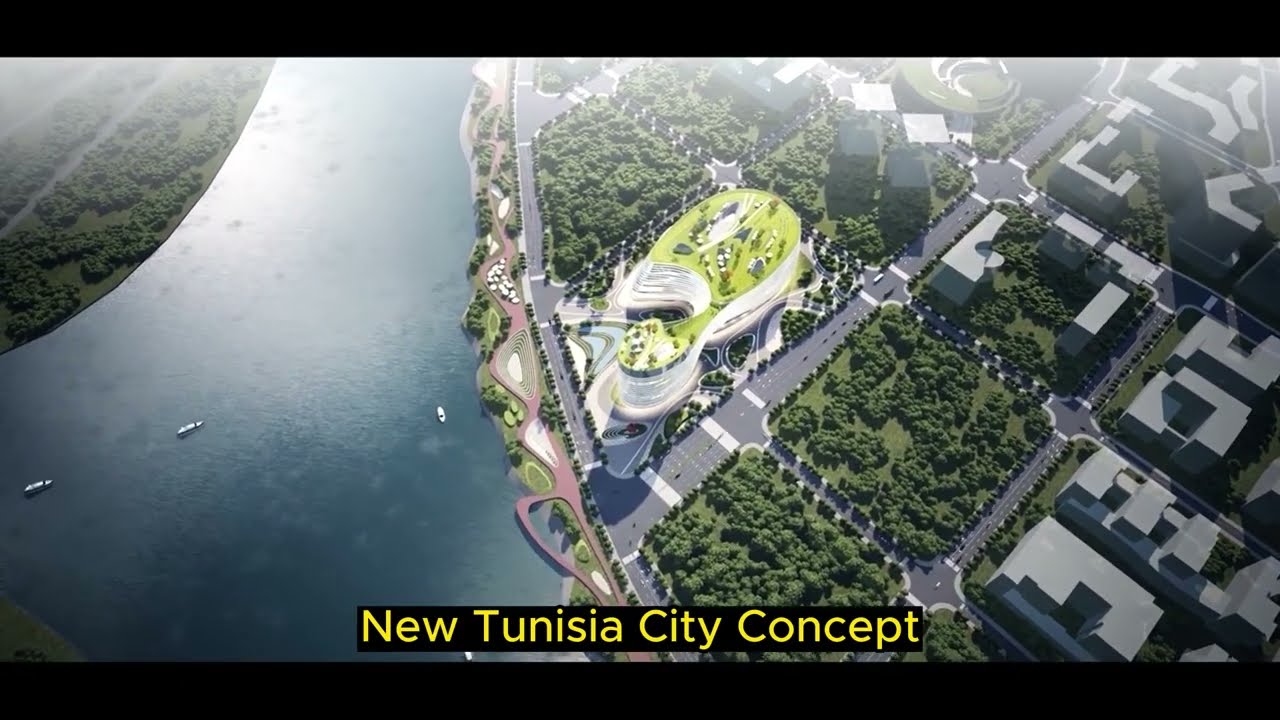 New Tunisia City Concept- Tunisia Info Park and smart new city Concept Design