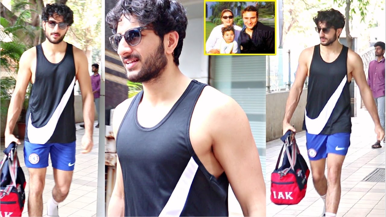 Saif Ali Khan And Amrita Singh Son Ibrahim Ali Khan Look Handsome -Getting Ready For Bollywood Debut
