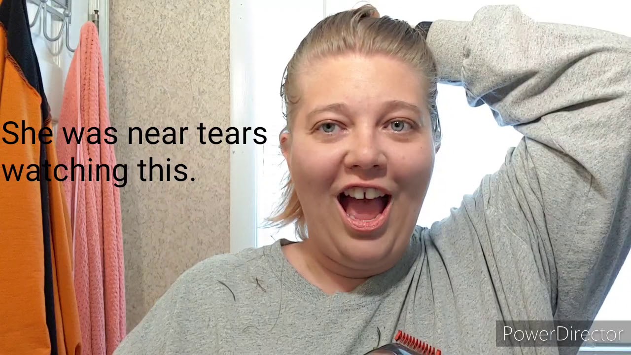Shaving My Head for the first time