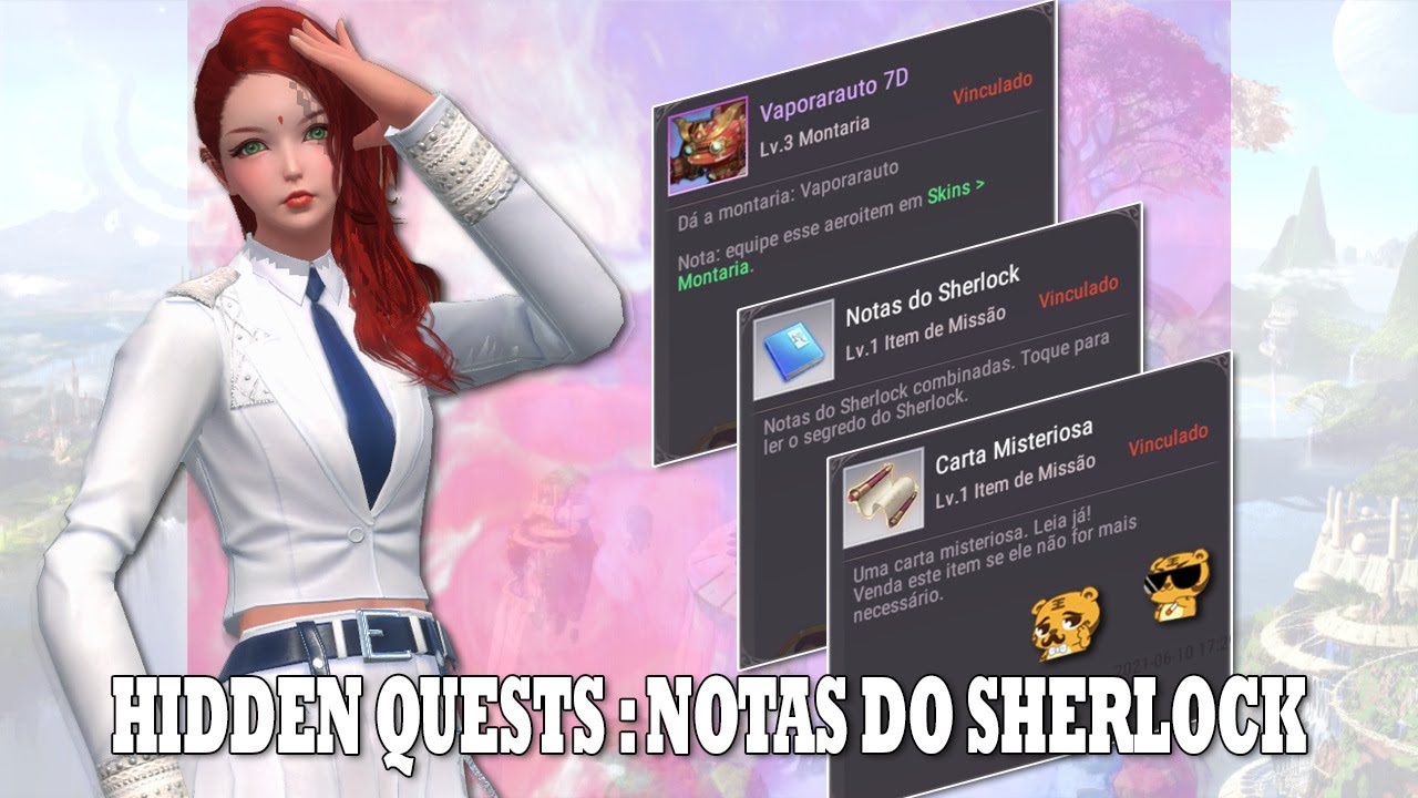 HIDDEN QUEST :  NOTAS DO SHERLOCK - PW MOBILE