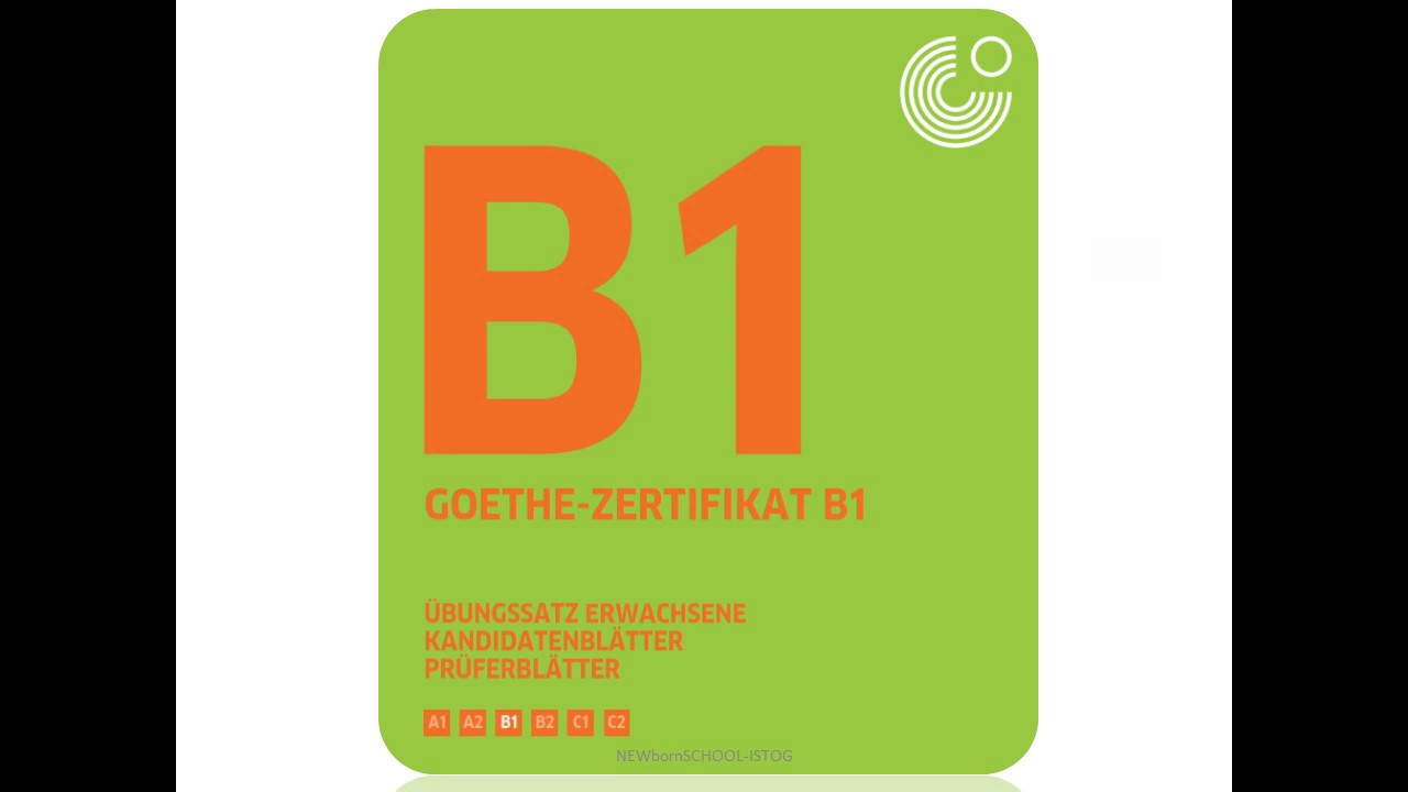 Goethe Zertifikat B1 Hören Teil 1,Teil 2, Teil 3 und Teil 4  NEU Uebungssatz Erwachsene Hören