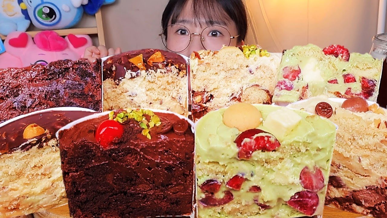 코코로카라 푸딩🧁 발로나 밀크초콜릿 아몬드봉봉 피스타치오 마카다미아 브리틀 푸딩 디저트 먹방 Dessert Mukbang