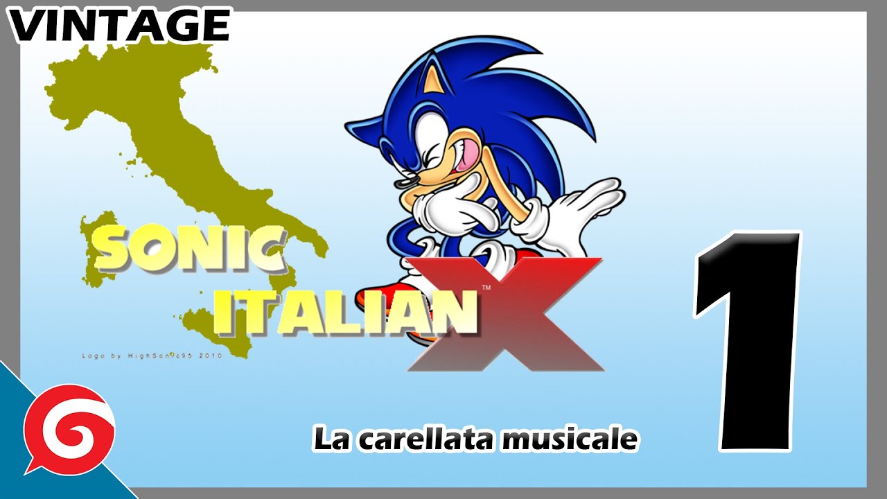 Sonic Italian X 1 - la carellata musicale