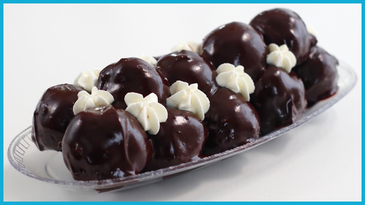 PROFITTEROL al Cioccolato fatti in casa come in Pasticceria!