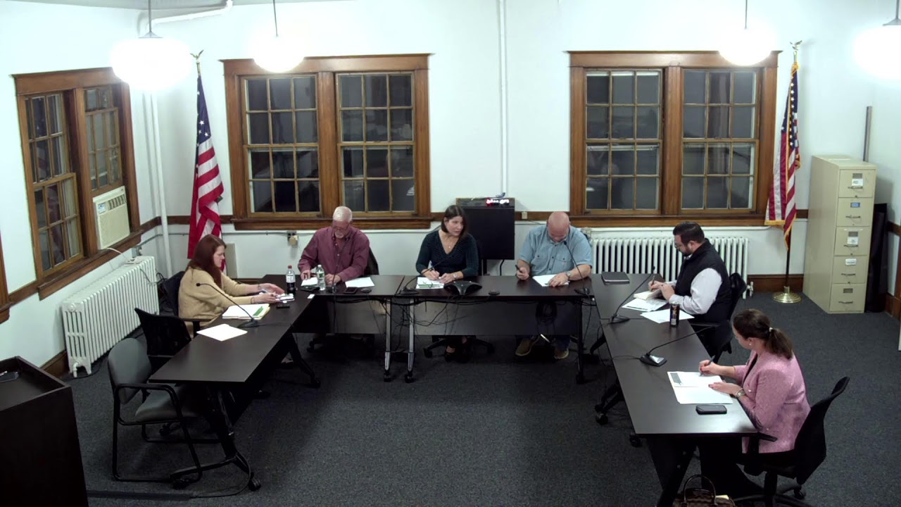 Village Board Meeting- December 1, 2025