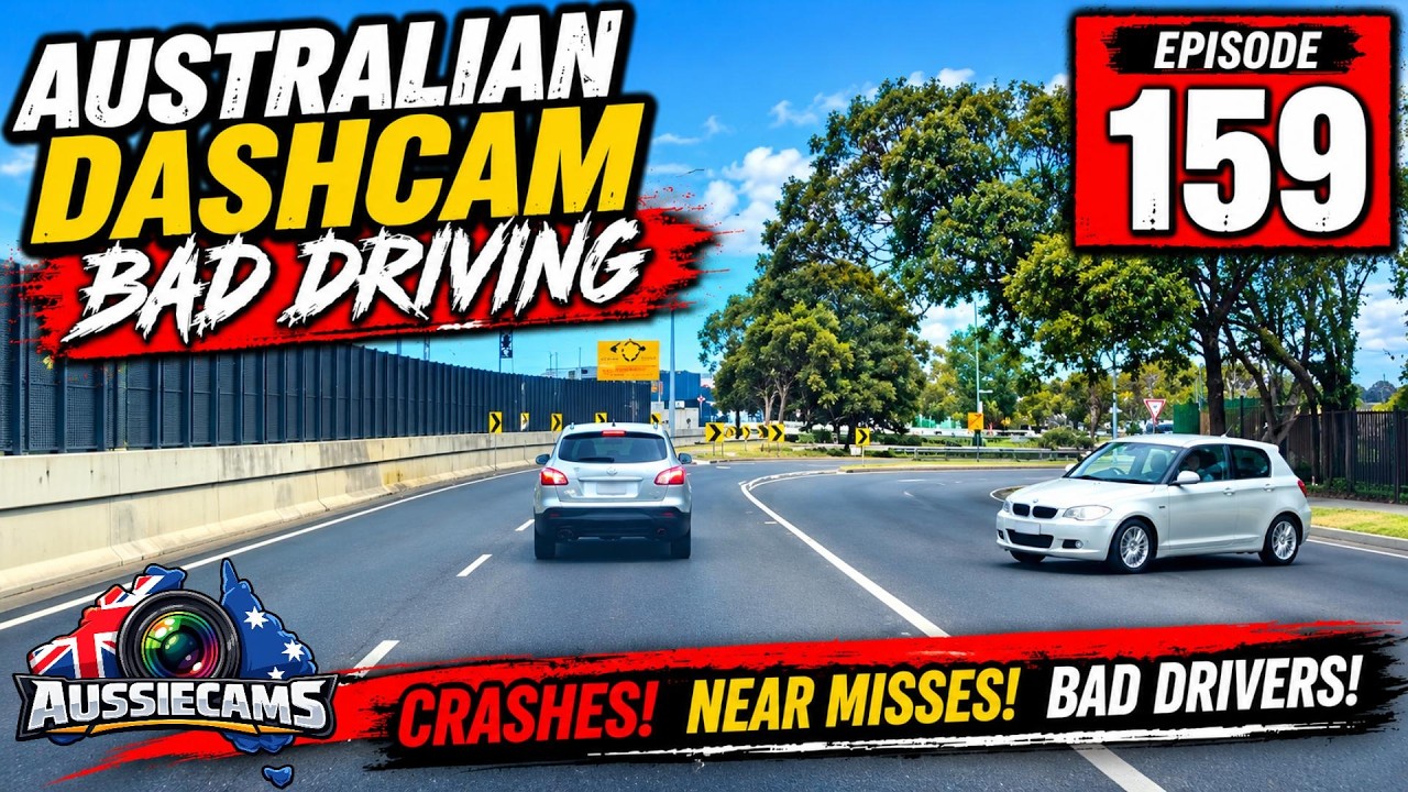 Aussiecams - AUSTRALIAN DASH CAM BAD DRIVING episode 159