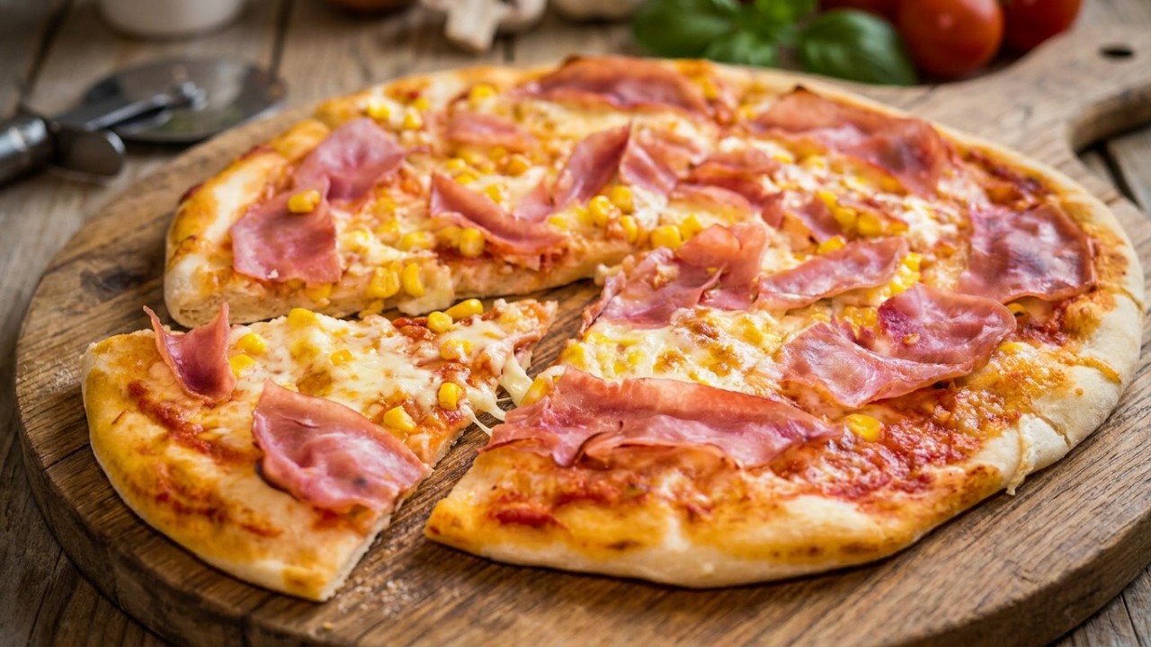 Домашняя пицца 🍕 Тесто 4K для хорошей пиццы | Хороший рецепт