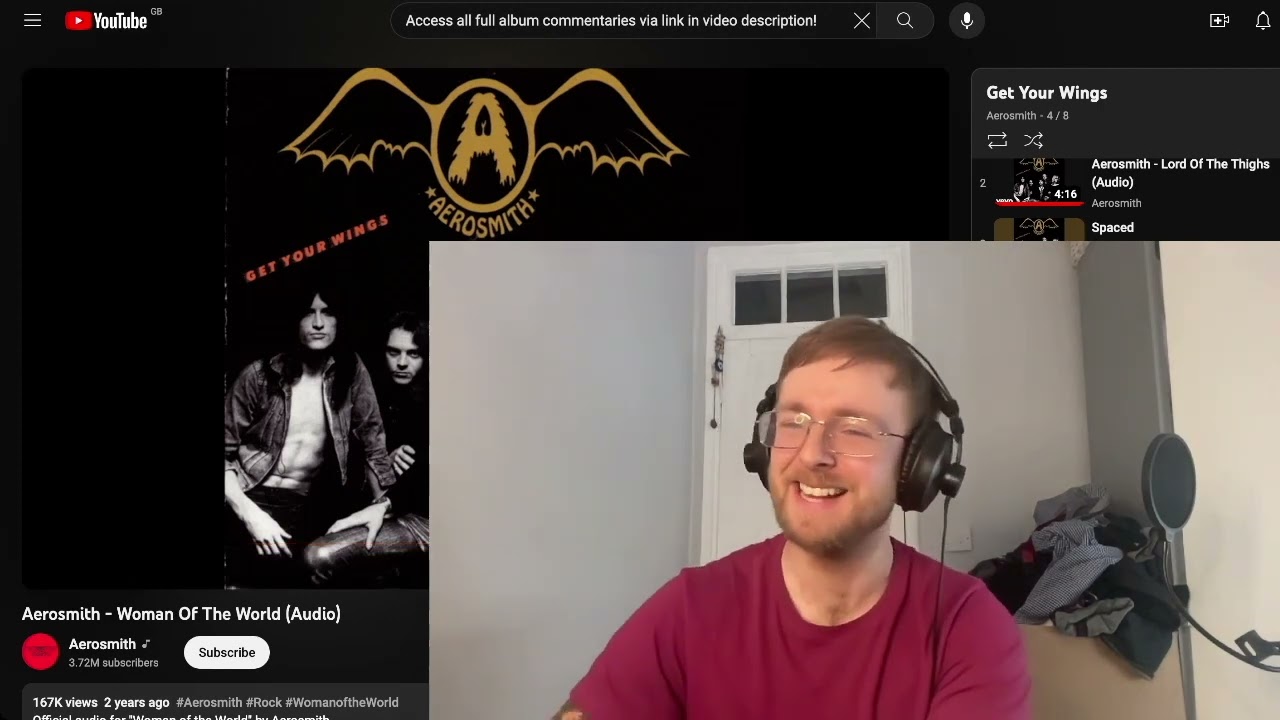 Aerosmith - Woman Of The World Reaction & First Time Listen
