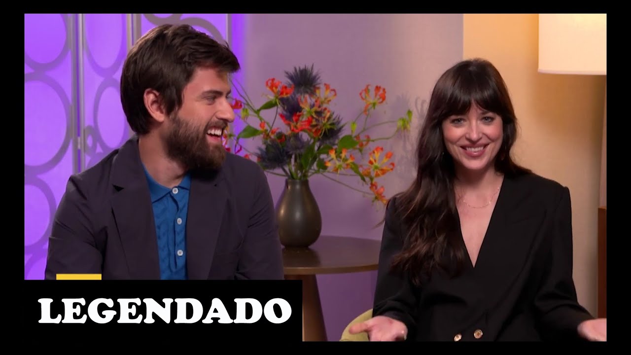 [LEGENDADO] Dakota Johnson e Cooper Raiff - ET Online