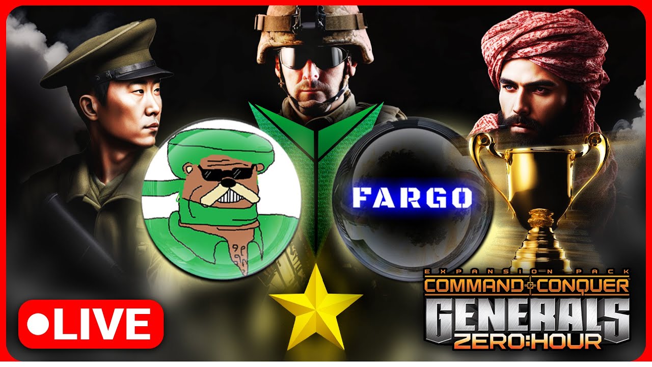 $1,100 FFA Wars Tournament - Set 3 - Hosted by Community Outpost | C&C Generals Zero Hour