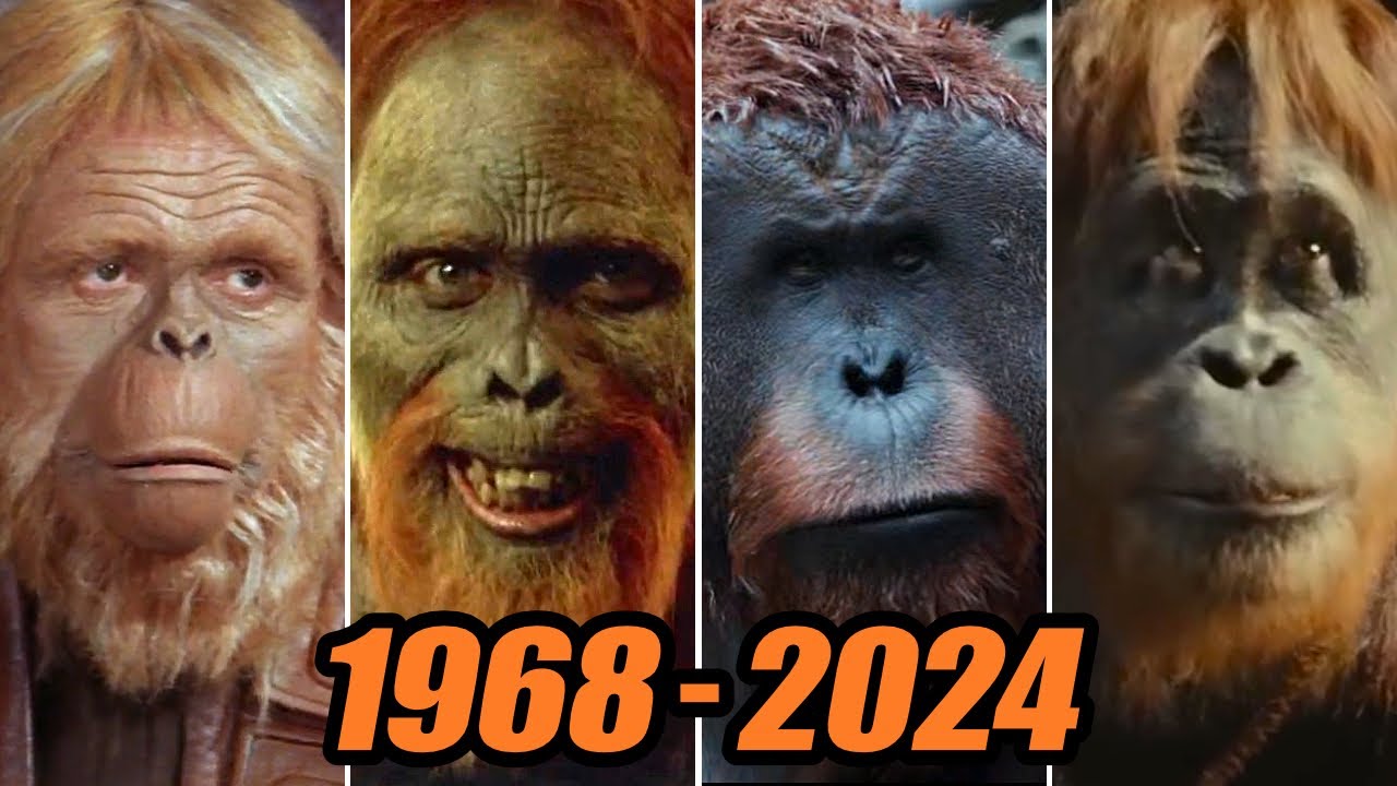 Evolution of Planet of the Apes | Orangutans | 1968-2024