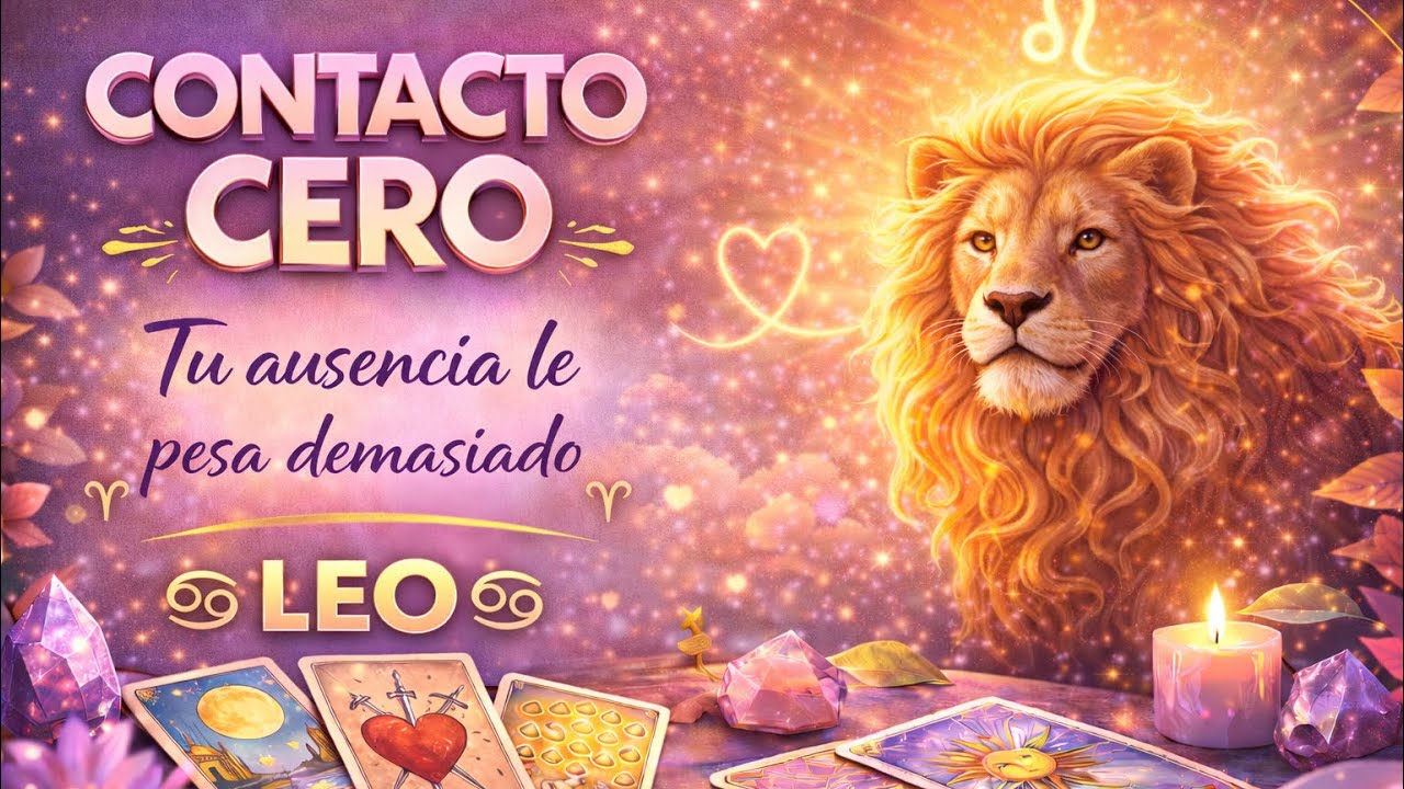 LEO ♌ TU AUSENCIA LE ESTÁ PESANDO MÁS DE LO QUE IMAGINAS 🥺😔