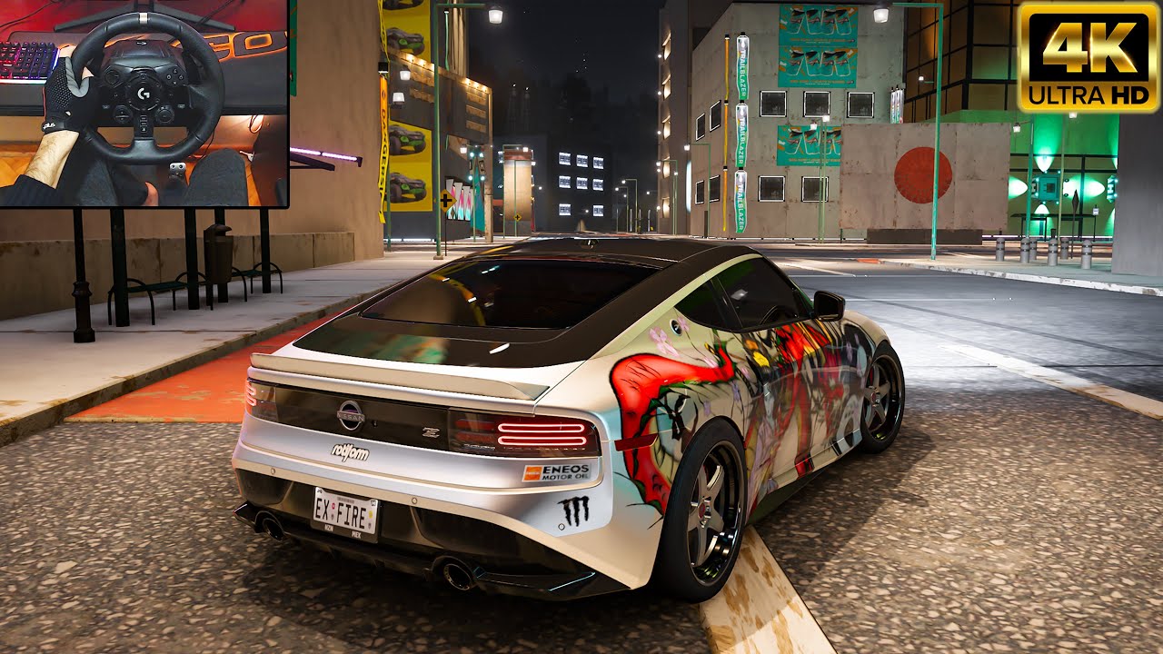 2023 Nissan Z - Forza Horizon 5 | Steering wheel gameplay