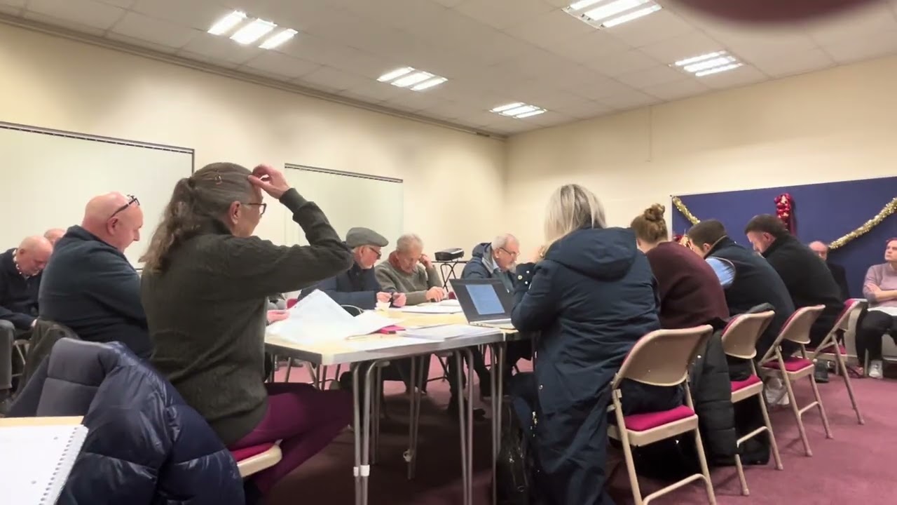 Cheddleton Parish Council Meeting (Part 5) Tuesday 25th November 2025
